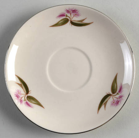 Milan No Color Band (Rim) Saucer