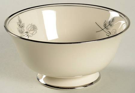 Midnight Rose Coupe Cereal Bowl