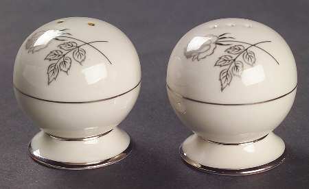 Midnight Rose Salt & Pepper Set