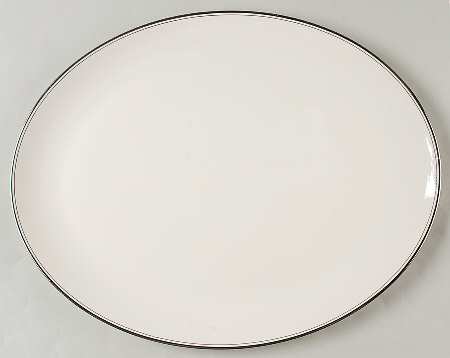 Mirador (Rim & Coupe) 16" Oval Serving Platter