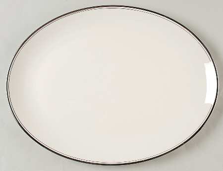 Mirador (Rim & Coupe) 14" Oval Serving Platter