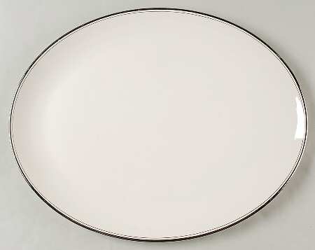 Mirador (Rim & Coupe) 15" Oval Serving Platter
