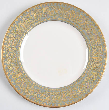 New Vienna Sage Green Salad Plate