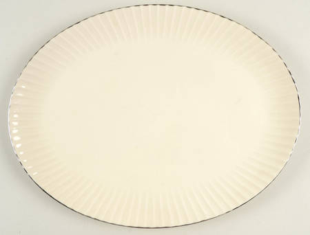 Park Lane (Platinum) 14" Oval Serving Platter