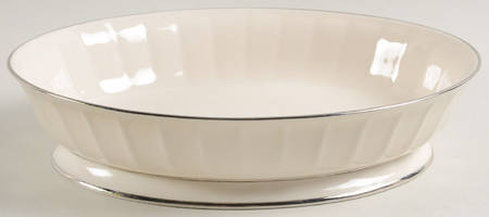 Park Lane (Platinum) 9" Oval Vegetable Bowl