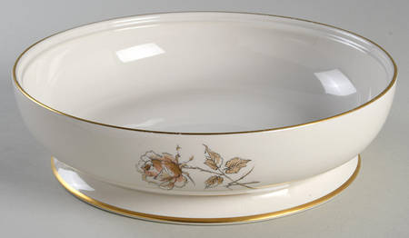Pallette Rose Round Vegetable No Lid