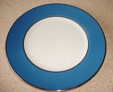 Platinum Mystic (Rim & Coupe) Salad Plate
