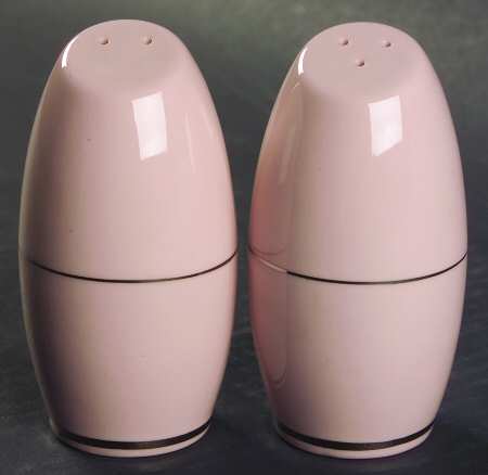 Platinum Petal Pink (Coupe) Salt & Pepper Set