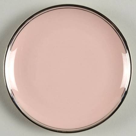 Platinum Petal Pink (Rim) Coaster