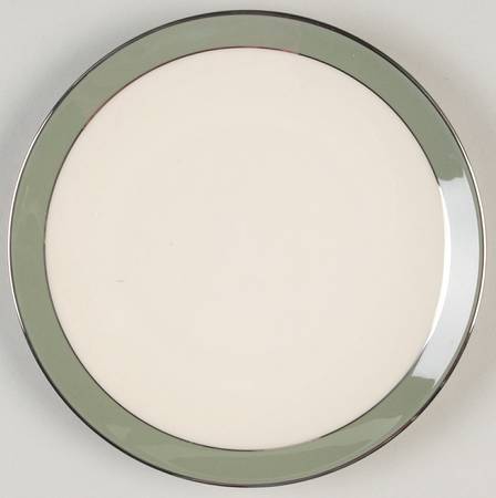 Platinum Sage (Rim & Coupe) Coupe Bread & Butter Plate