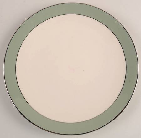 Platinum Sage (Rim & Coupe) Coupe Salad Plate