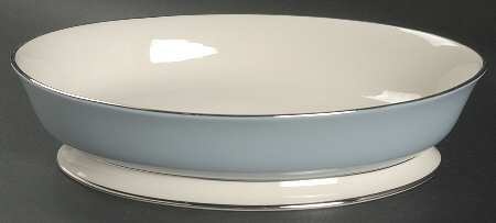 California Strata Blue 9" Oval Vegetable Bowl