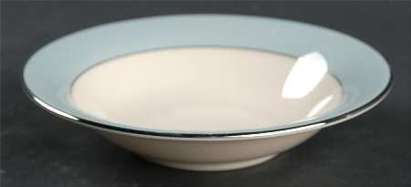 Platinum Strata Blue (Rim) Fruit/Dessert (Sauce) Bowl