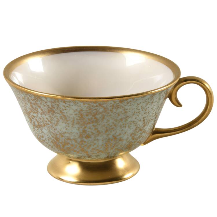 Premiere Mint Green Footed Cup