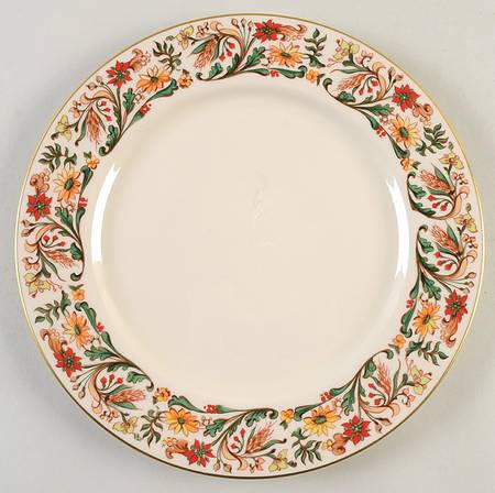 Queen Anne (Rim) Dinner Plate