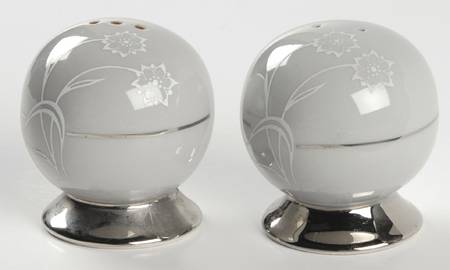 Reverie Gray Salt & Pepper Set