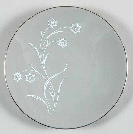Reverie Gray Bread & Butter Plate