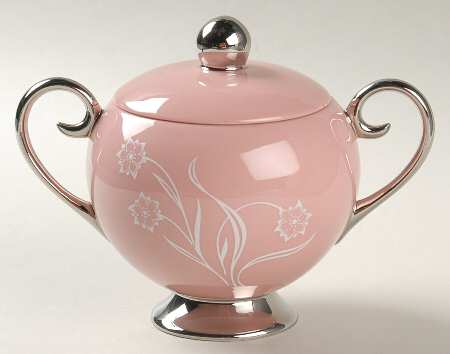 Reverie Rose Sugar Bowl & Lid