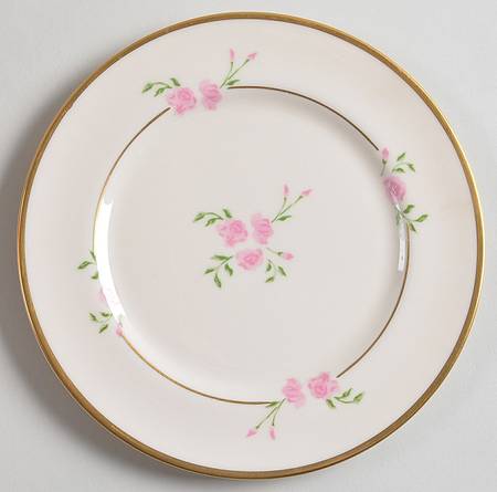 Rosebud Bread & Butter Plate