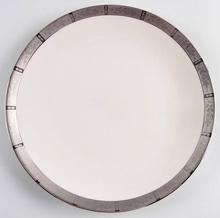 Rose Tapestry No Color Band (Rim&Coupe) Coupe Dinner Plate