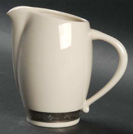 Rose Tapestry No Color Band (Rim&Coupe) Creamer