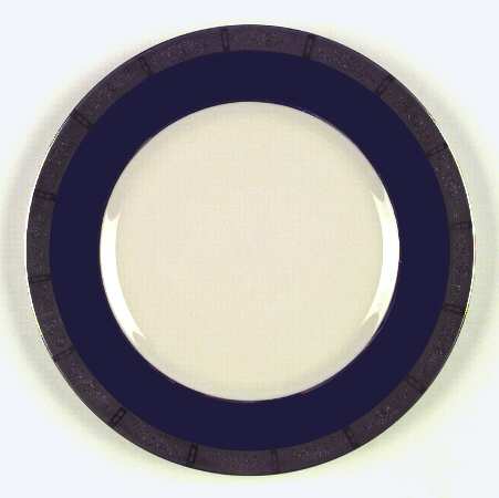 Rose Tapestry Cobalt Blue (Rim) by Flintridge