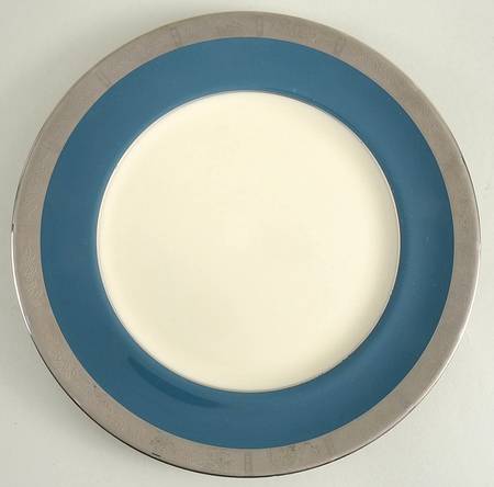 Rose Tapestry Mystic Blue (Rim) Salad Plate