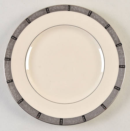 Rose Tapestry No Color Band (Rim&Coupe) Salad Plate
