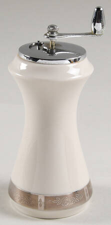 Rose Tapestry No Color Band (Rim&Coupe) Pepper Mill