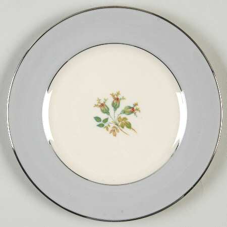 San Marino (Platinum Rim & Coupe) Bread & Butter Plate