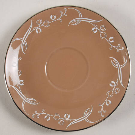 Snow Tulip Cocoa (Rim & Coupe) Saucer