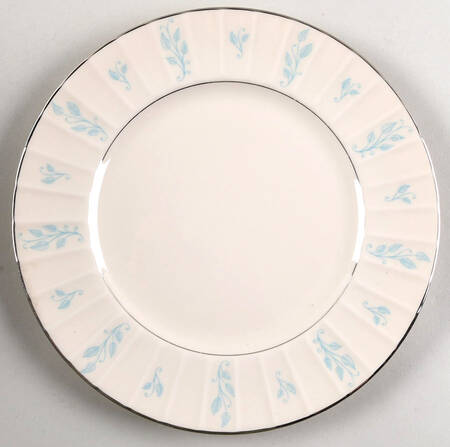 Sorrento Blue Design Salad Plate