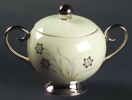 Starflower Sugar Bowl & Lid
