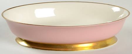 Sylvan-California Rose (Rim) 9" Oval Vegetable Bowl
