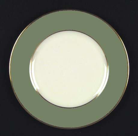 Sylvan-California Sage Green (Rim) Salad Plate
