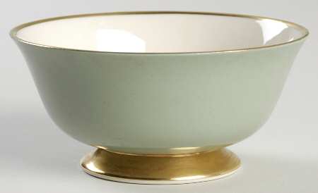 Sylvan-California Sage Green (Rim) Coupe Cereal Bowl