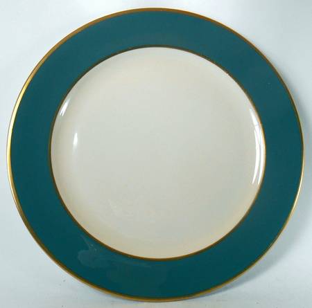 Sylvan-California Teal Green (Rim) 14" Chop Plate (Round Platter)