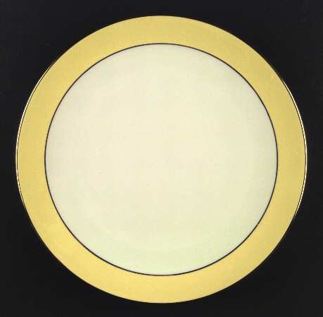 Sylvan-California-Yellow (Rim & Coupe) Coupe Dinner Plate