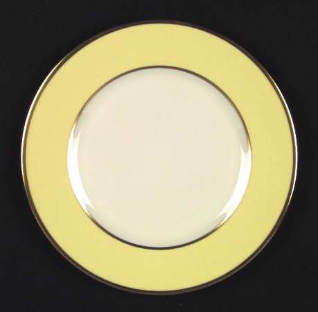 Sylvan-California-Yellow (Rim & Coupe) Salad Plate