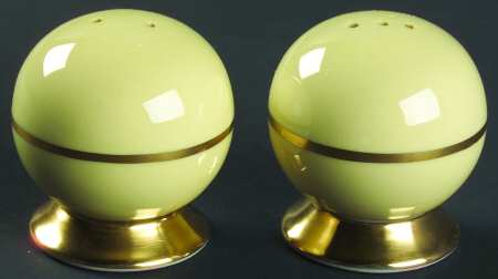 Sylvan-California-Yellow (Rim & Coupe) Salt & Pepper Set