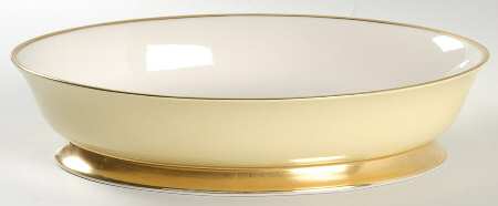 Sylvan-California-Yellow (Rim & Coupe) 9" Oval Vegetable Bowl