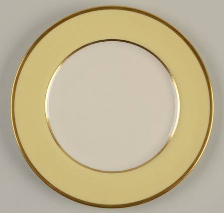 Sylvan-California-Yellow (Rim & Coupe) Bread & Butter Plate