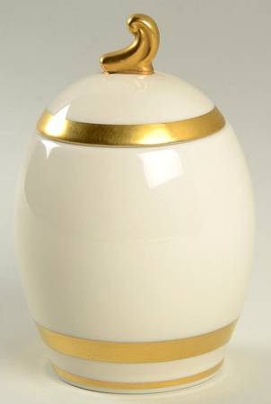 Theme (Wide Gold, Rim & Coupe) Sugar Bowl & Lid