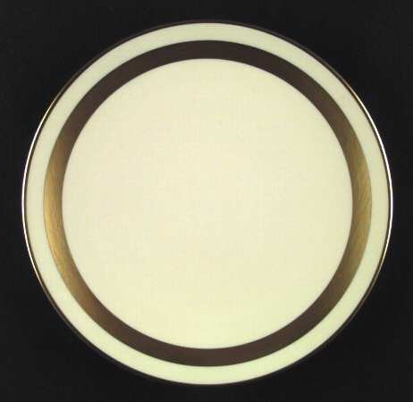 Theme (Wide Gold, Rim & Coupe) Coupe Salad Plate