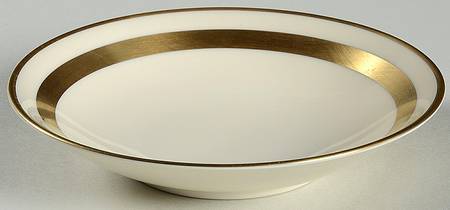 Theme (Wide Gold, Rim & Coupe) Fruit/Dessert (Sauce) Bowl