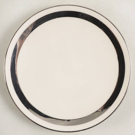 Theme (Wide Platinum, Rim & Coupe) Coupe Bread & Butter Plate