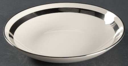 Theme (Wide Platinum, Rim & Coupe) Coupe Soup Bowl