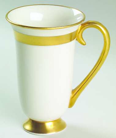 Theme (Wide Gold, Rim & Coupe) Irish Coffee Cup