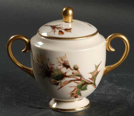 Thistle Mini Sugar Bowl & Lid