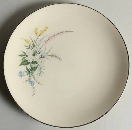 True Love No Color Band (Rim & Coupe) Coupe Salad Plate